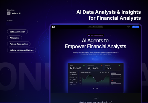 Analyse de données et insights IA pour les analystes financiers
